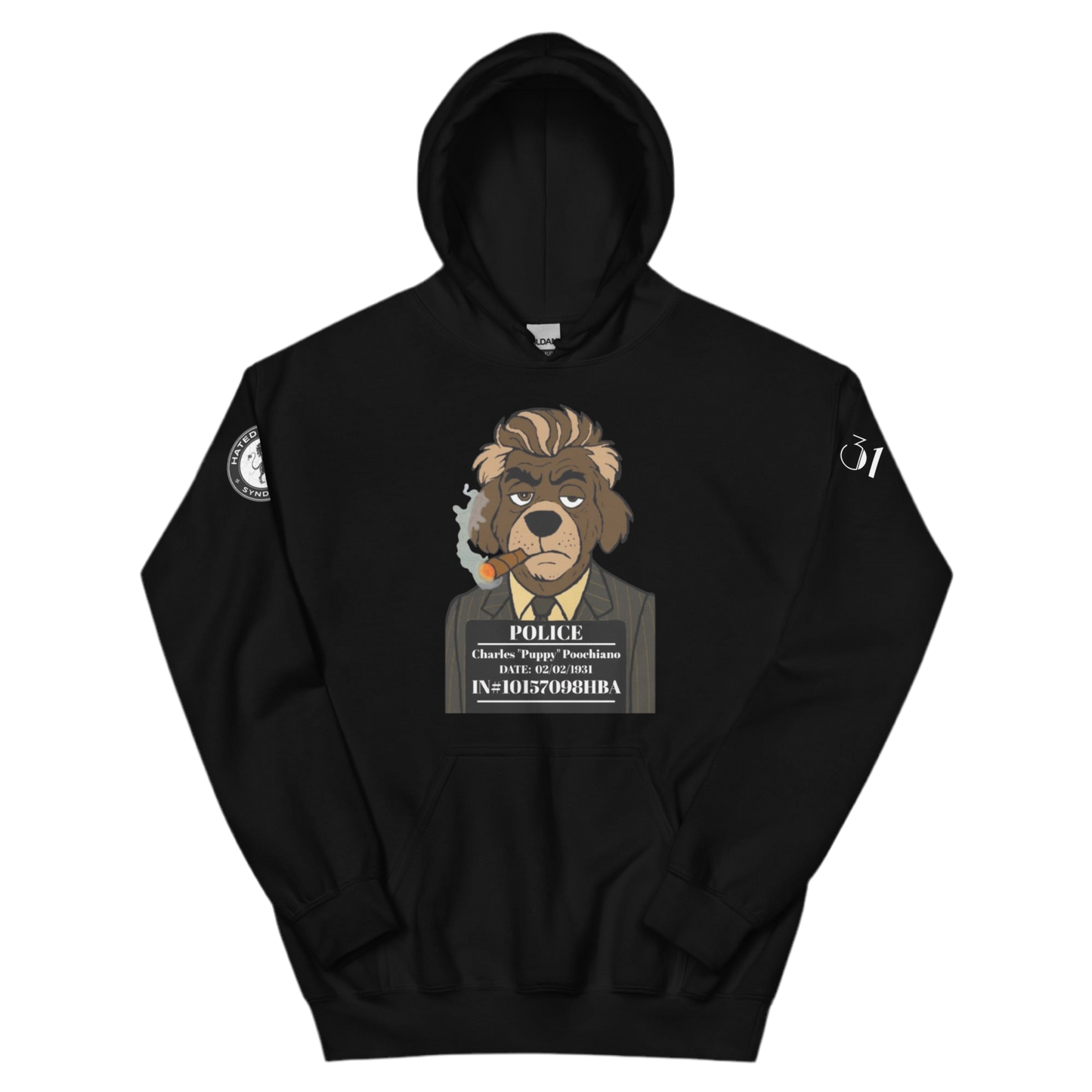 Hated By All - Puppy Poochiano Hoodie