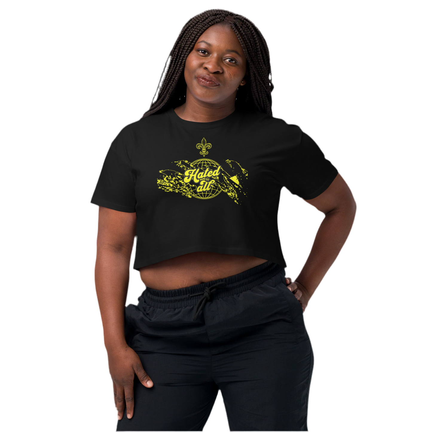Hated By All - Jazz-Deco Crop Top